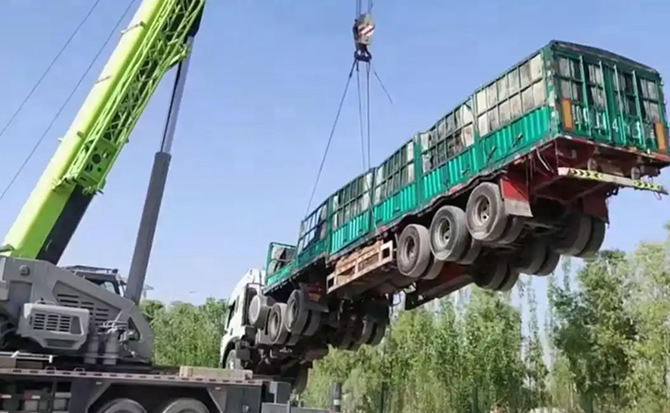 安多道路脱困救援案例